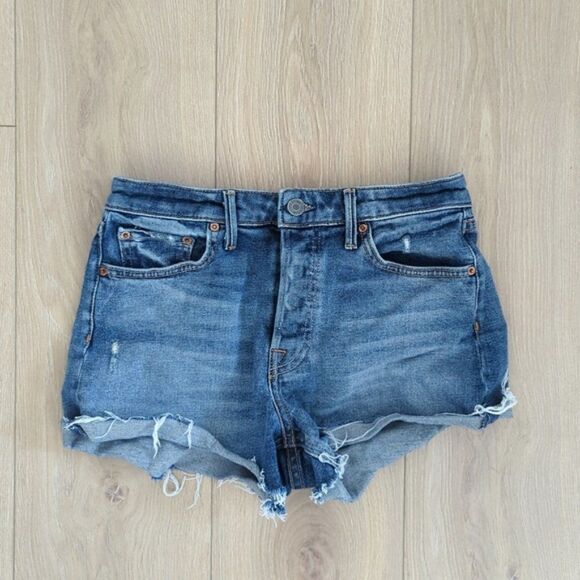 Grlfrnd Dominique High-Rise  Cutoff Shorts - Picture 2 of 4